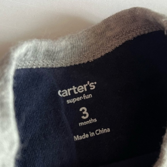 Carters • 3 Piece Bundle Set Baby Bodysuit Onesies - Picture 3 of 7